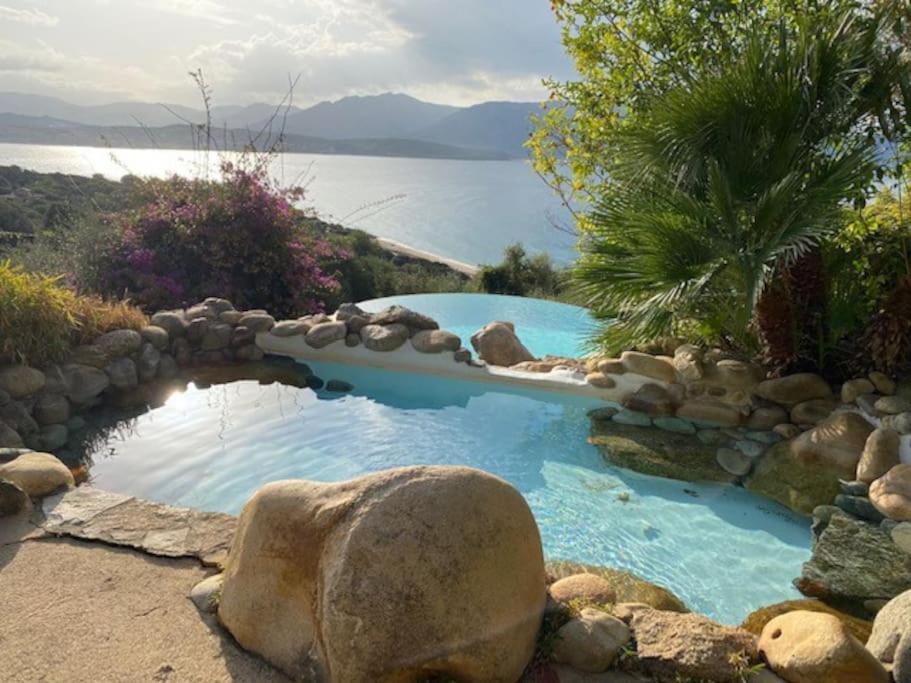 אולמטו Villas Valinco San Martinu Corse Du Sud - Vue Et Proche Mer - Piscines-7 Chambres מראה חיצוני תמונה