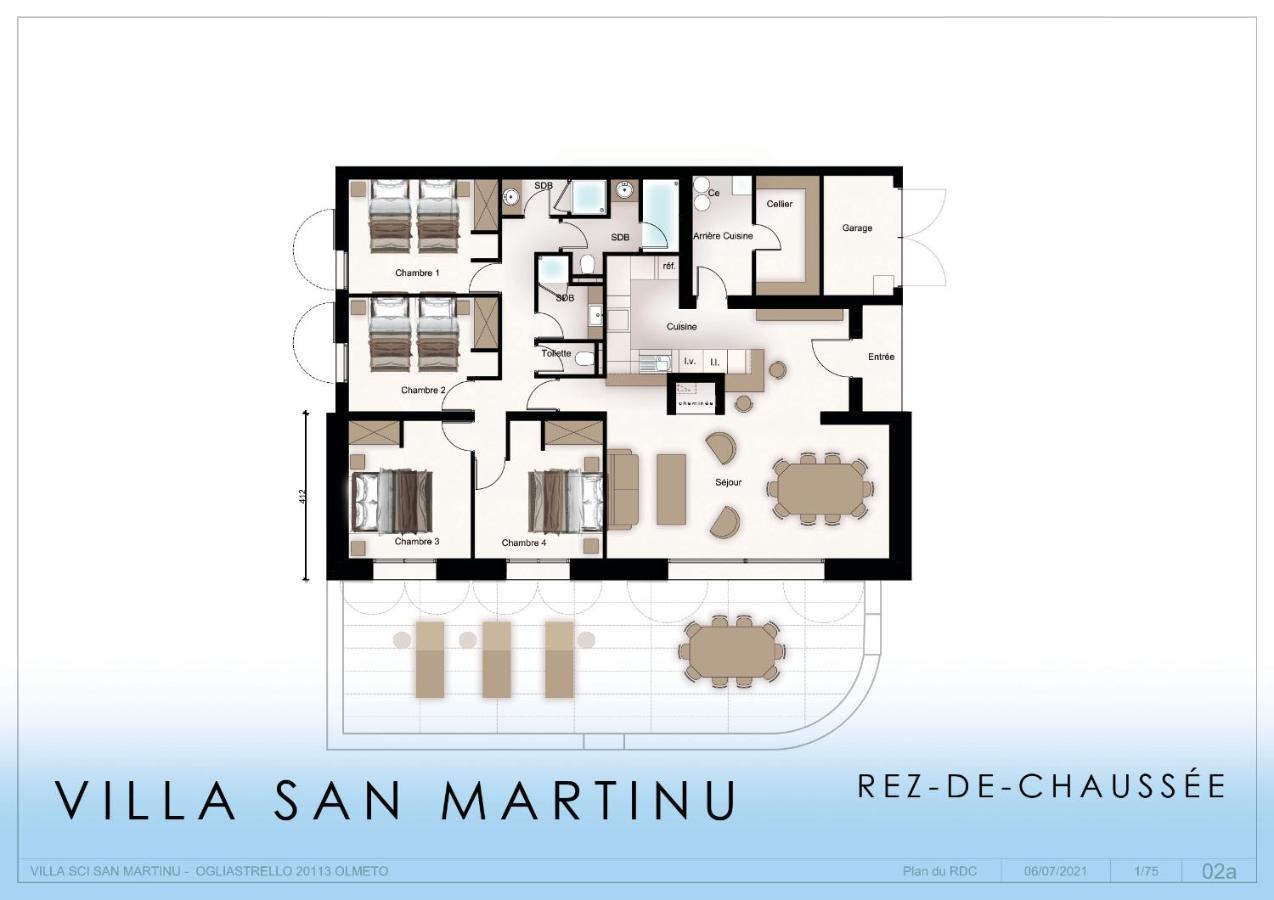 אולמטו Villas Valinco San Martinu Corse Du Sud - Vue Et Proche Mer - Piscines-7 Chambres מראה חיצוני תמונה